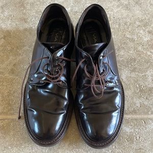 Via spiga leather flats, size 6 1/2 B
